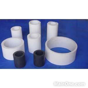 Non-Contaminating Black Carbon Fiber Filled Ptfe Tube , High Temperature Resistance