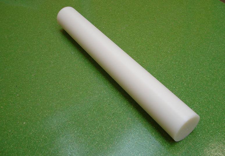 White Virgin Extruded PTFE Teflon Rod , High Temperature Resistance