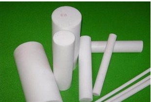 Extruded PTFE Rod / Teflon Rod For Sealing , High Chemical Resistance