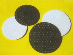 Light Weight PTFE Teflon Sheet , Non-Flammable Black PTFE Slide Bearing